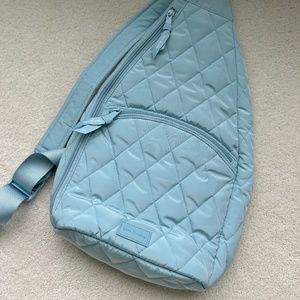 Vera Bradley Baby Blue Sling Backpack